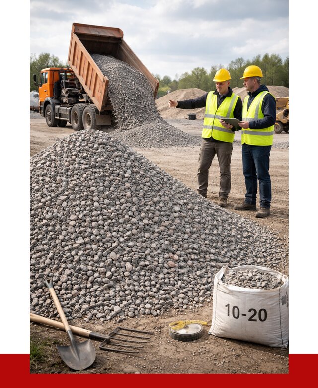Гранитный щебень фракция 10-20 в Дедовске от 4618 руб.|ПРОНЕРУДДдв