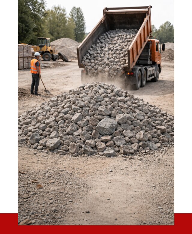 Гранитный щебень фракция 70-150 в Дедовске от 1814 | ПРОНЕРУДДдв