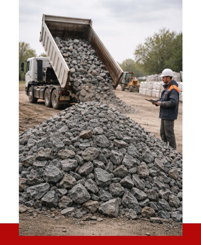 Гранитный щебень фракция 100-200 в Дедовске от 4618 р. ПРОНЕРУДДдв