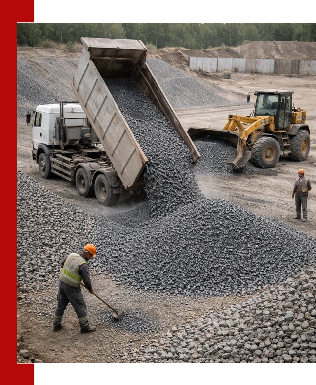 Щебень габбро-диабаз фр. 5-20 с доставкой в Дедовске