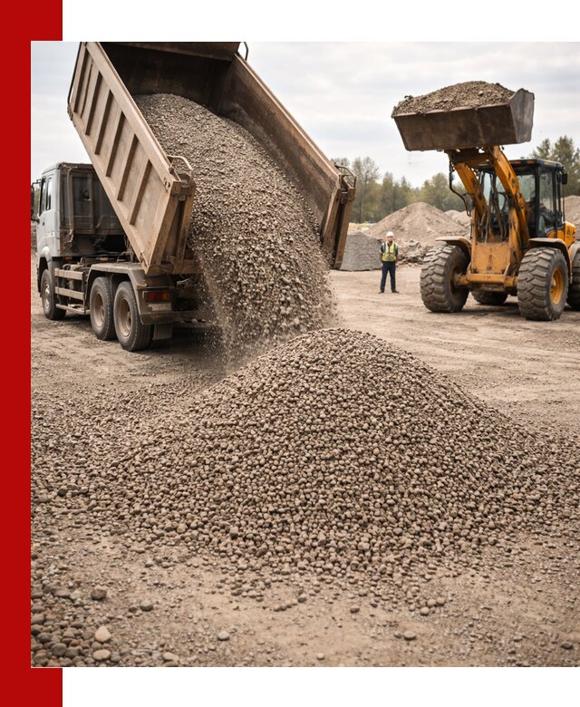 Гравийный щебень фракция 3–10 с доставкой в Дедовске