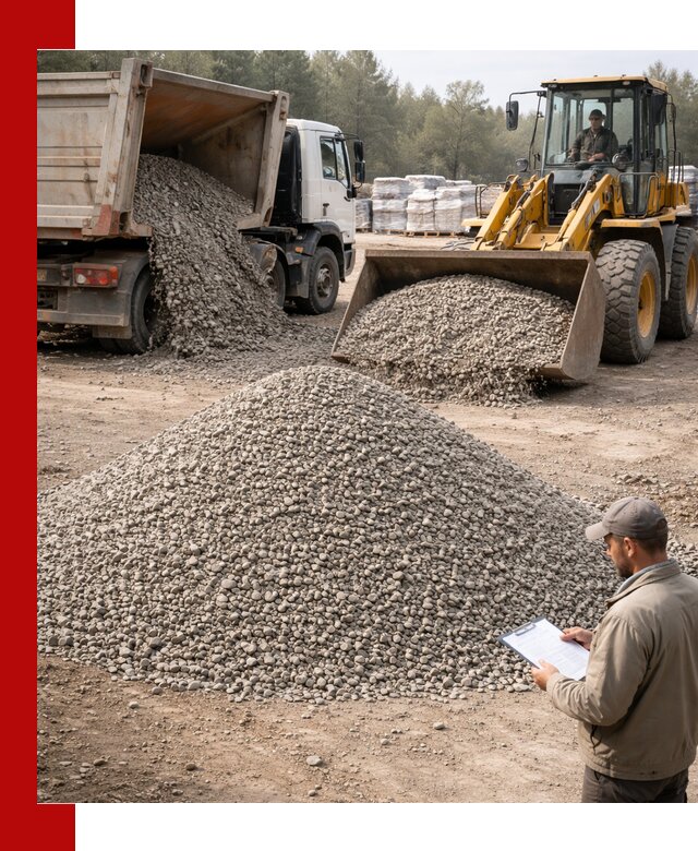 Гравийный щебень фракция 5–10 с доставкой в Дедовске