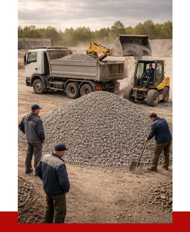 Гравийный щебень фракция 5-20 в Дедовске от 2639 р. ПРОНЕРУДДдв