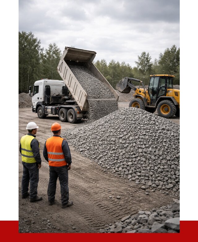 Гравийный щебень фракция 40-70 в Дедовске от 10445р | ПРОНЕРУДДдв
