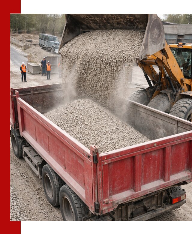 Купить известняковый щебень фракции 0-5 с доставкой в Дедовске