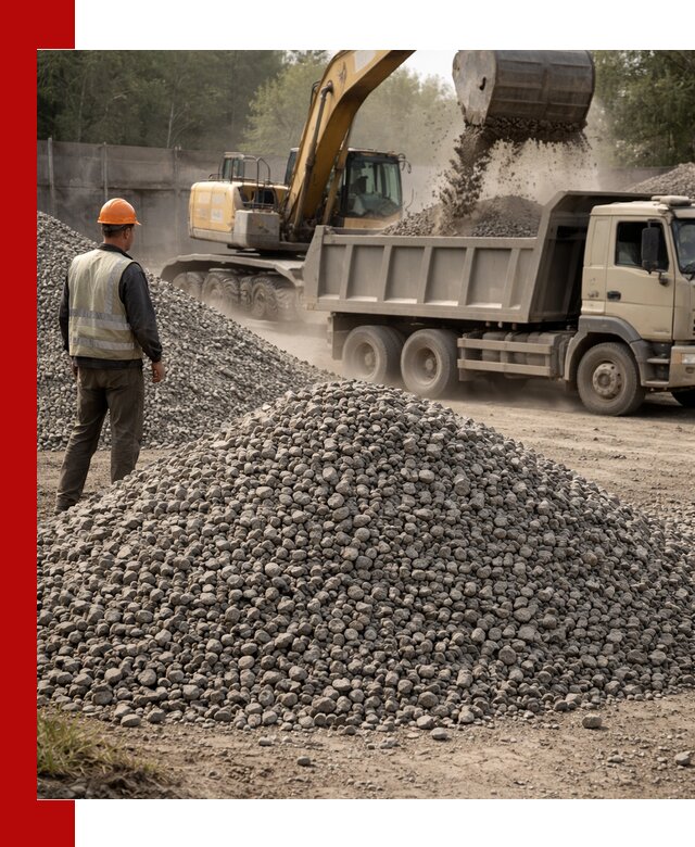 Шлаковый щебень фракция 5-20 с доставкой в Дедовске