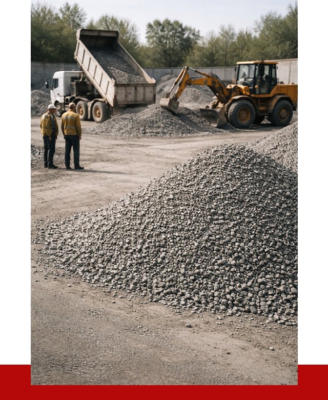 Вторичный щебень фр. 5-20 в Дедовске от 1759 р. - ПРОНЕРУДДдв