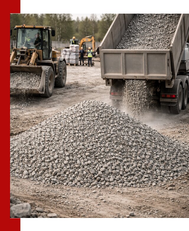 Вторичный щебень фракции 5-20 в Дедовске — доставка и продажа крупнотоннажно