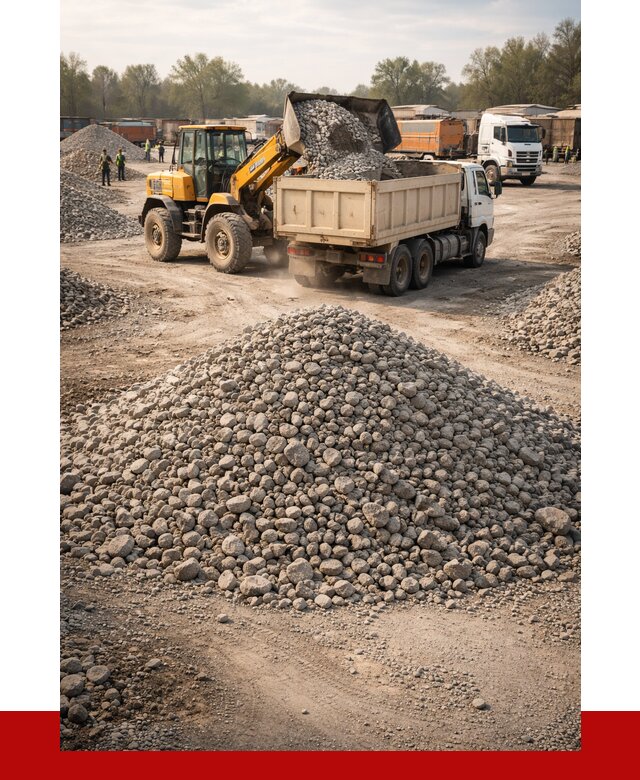 Вторичный щебень фракция 40-70 в Дедовске от 1913 р, ПРОНЕРУДДдв