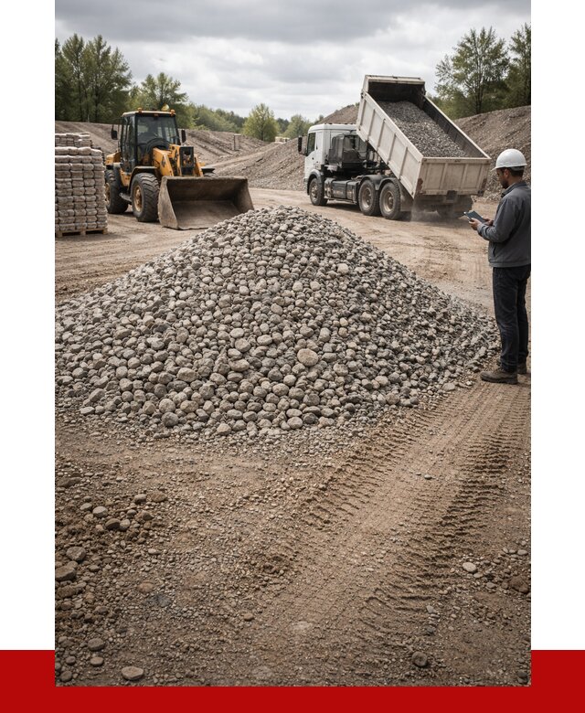 Купить бетонный щебень в Дедовске, от 3518 р. ПРОНЕРУДДдв
