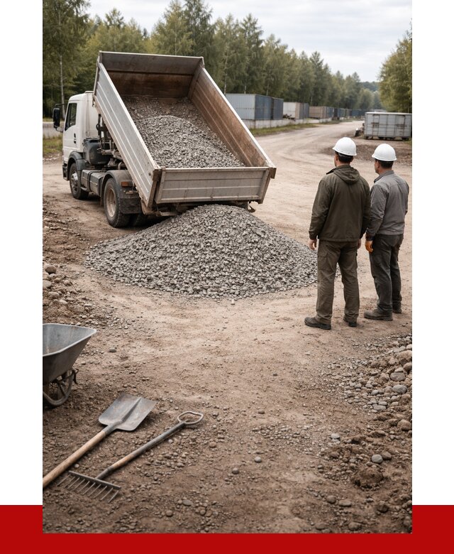 Бетонный щебень фракция 5-20 в Дедовске от 3518 р., ПРОНЕРУДДдв
