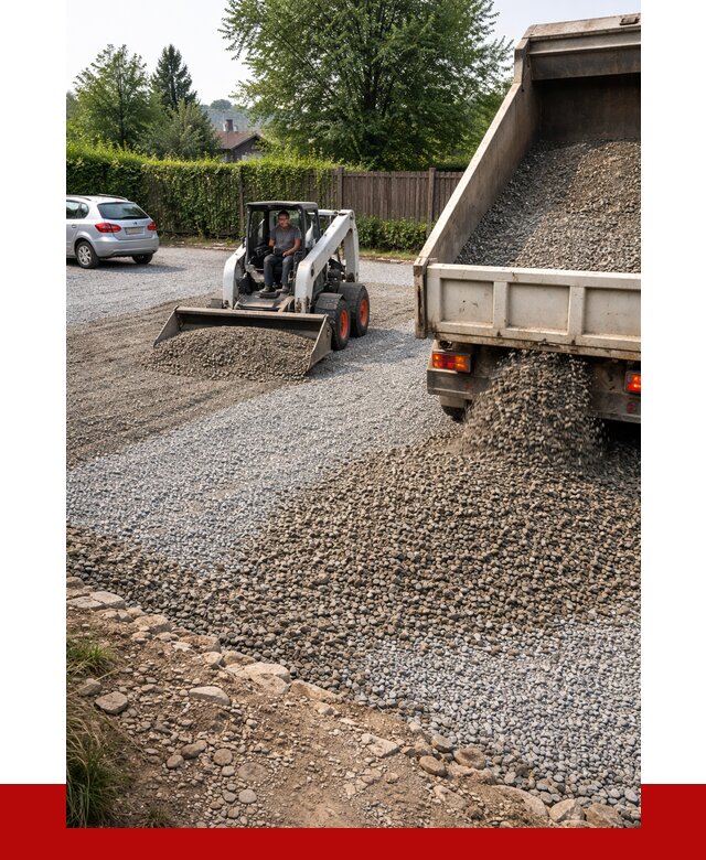 Щебень для парковки в Дедовске с доставкой от 1319 р.| ПРОНЕРУДДдв