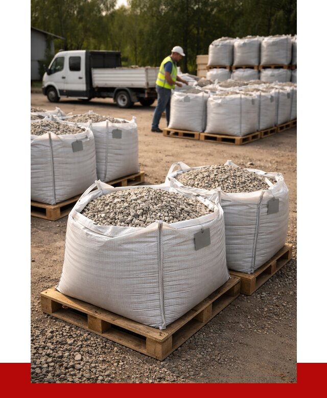 Щебень в мешках с доставкой в Дедовске от 4618 р. | ПРОНЕРУДДдв