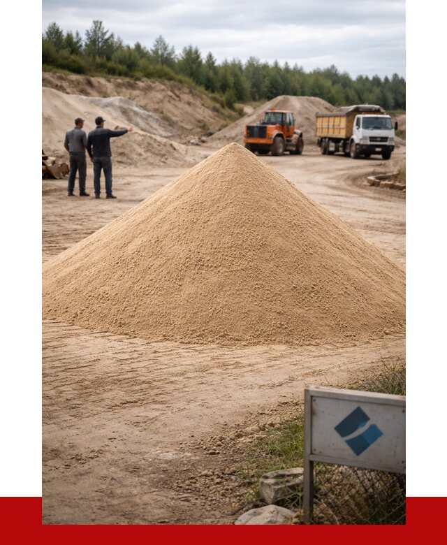 Карьерный песок навалом в Дедовске от 1979 р. | ПРОНЕРУДДдв