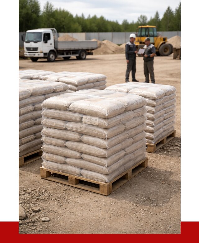 Карьерный песок в мешках в Дедовске от 1319 р. - ПРОНЕРУДДдв