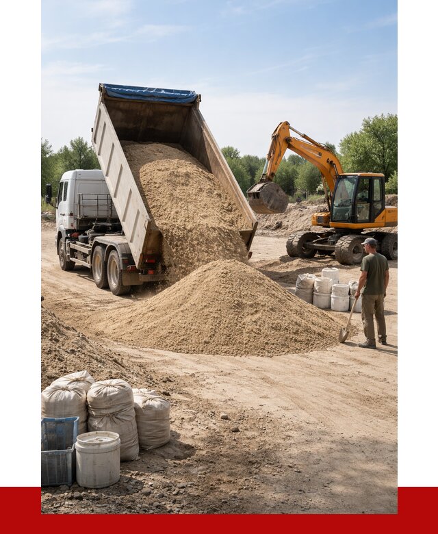 Купить речной песок в Дедовске от 1319 р. за куб | ПРОНЕРУДДдв