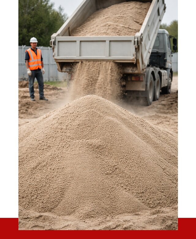 Купить сеяный песок с доставкой в Дедовске от 2419 р ПРОНЕРУДДдв