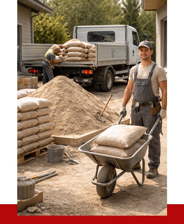 Купить песок для стяжки в Дедовске, доставка от 2419 р.ПРОНЕРУДДдв