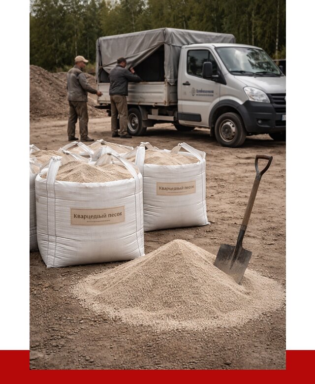 Кварцевый песок для пескоструя в Дедовске от 4948 р. | ПРОНЕРУДДдв