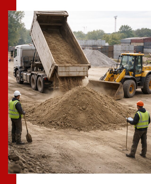 Доставка и продажа пескогрунта оптом и в розницу в Дедовске