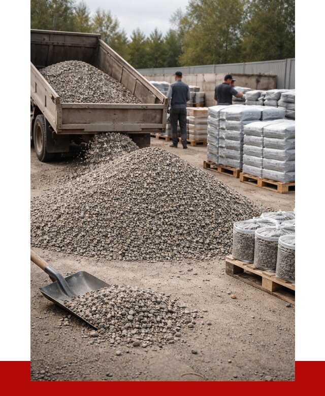 Гравий фракция 5-20 в Дедовске купить от 2529 р. ПРОНЕРУДДдв