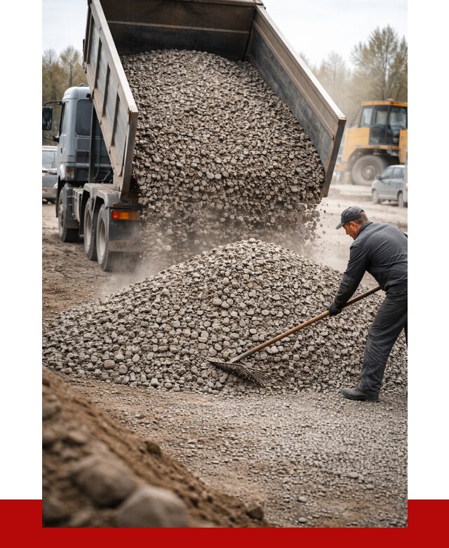 Гравий фракция 20-40 в Дедовске от 2749 р. доставка | ПРОНЕРУДДдв