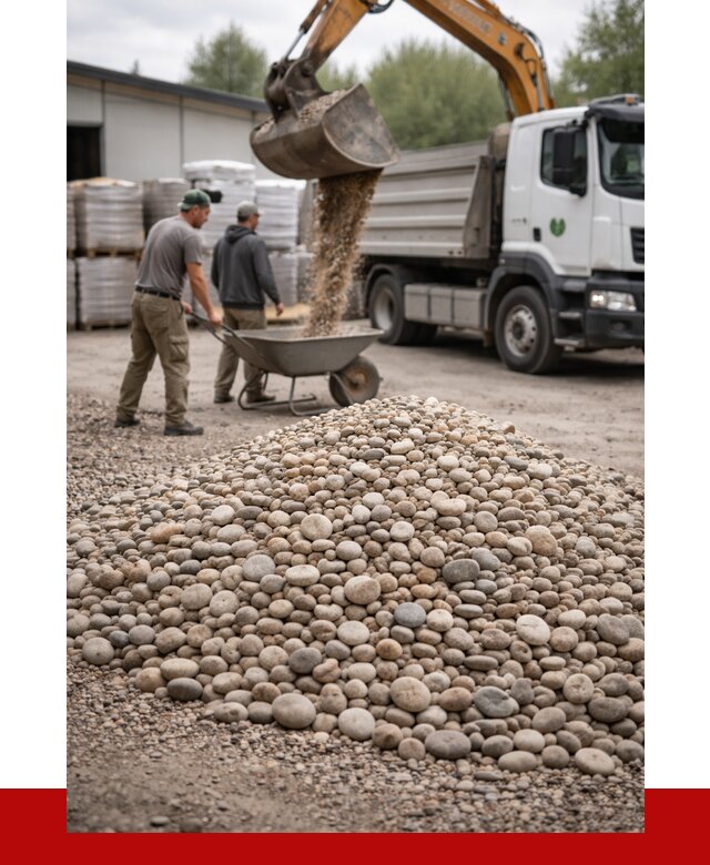 Галька декоративная в Дедовске от 3518 р. за куб | ПРОНЕРУДДдв