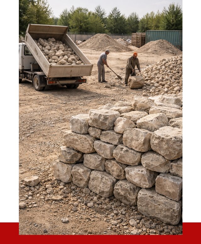 Бутовый камень известняковый в Дедовске от 4618 р. | ПРОНЕРУДДдв