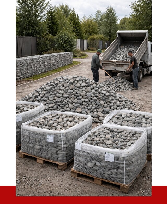 Камень для габионов в Дедовске от 4618 р. за куб | ПРОНЕРУДДдв