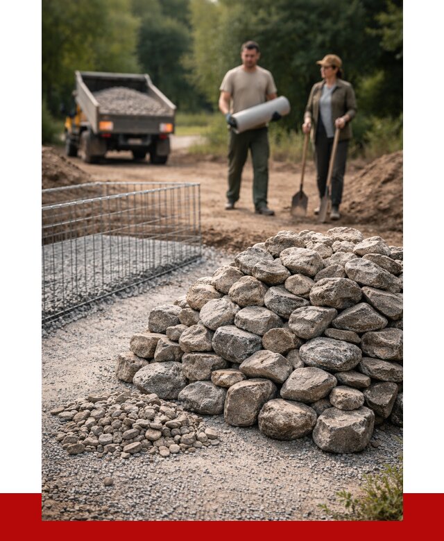 Камень для габионов фракция 100-200 в Дедовске от 5278 р. | ПРОНЕРУДДдв