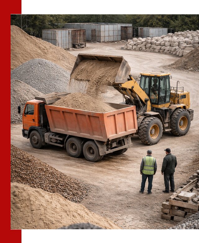 Доставка сыпучих смесей и смесей для стройки в Дедовске