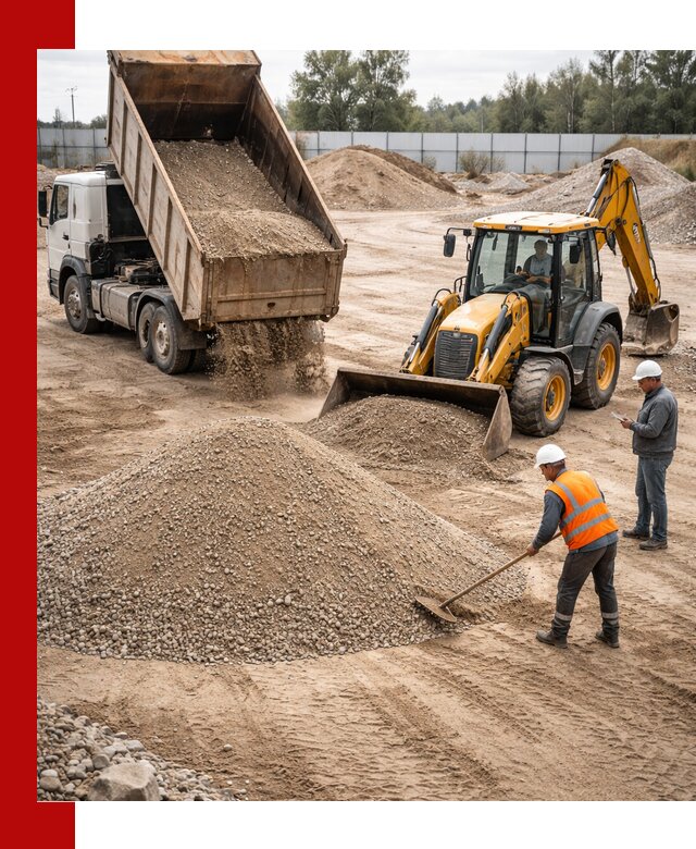 Поставка и доставка ПГС С4 в мешках и самосвалах в Дедовске
