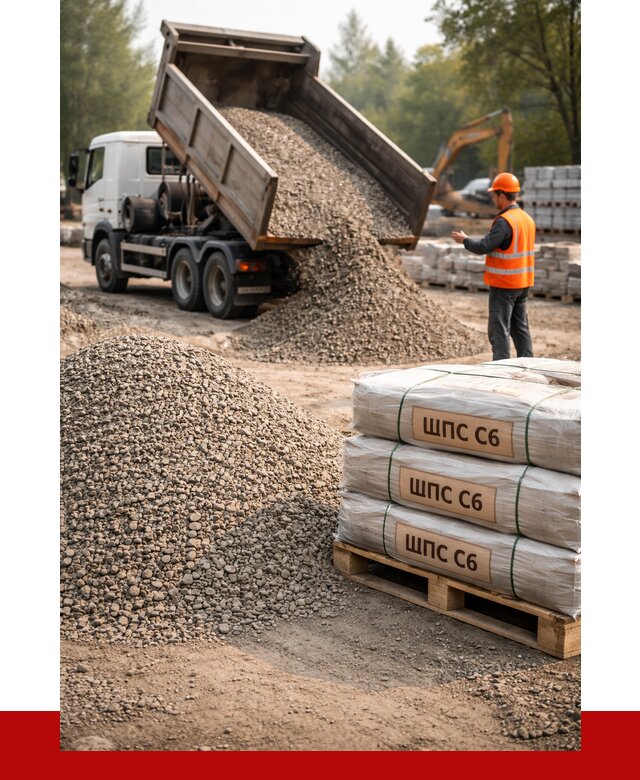 ЩПС С6 в Дедовске с доставкой от 2419 р. за куб | ПРОНЕРУДДдв