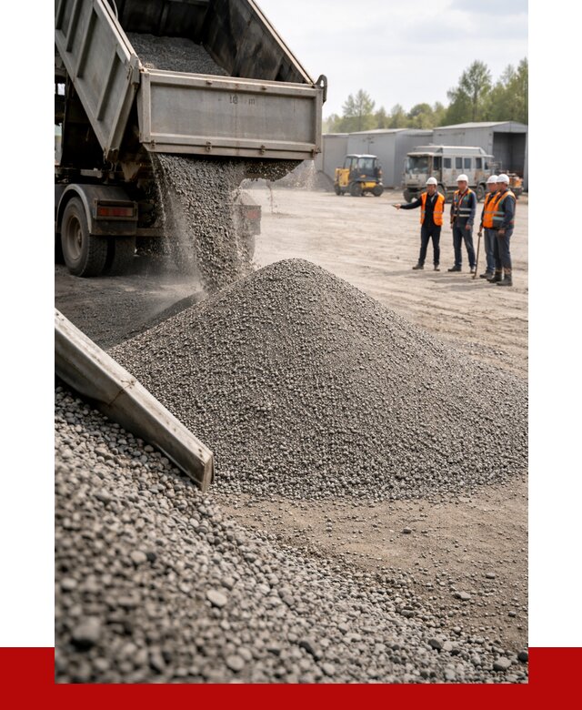 Гравийный отсев 0-5 в Дедовске от 1319 р. с доставкой | ПРОНЕРУДДдв