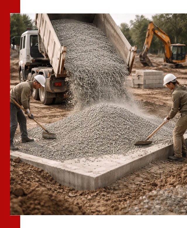 Доставка и продажа отсева для бетона в Дедовске