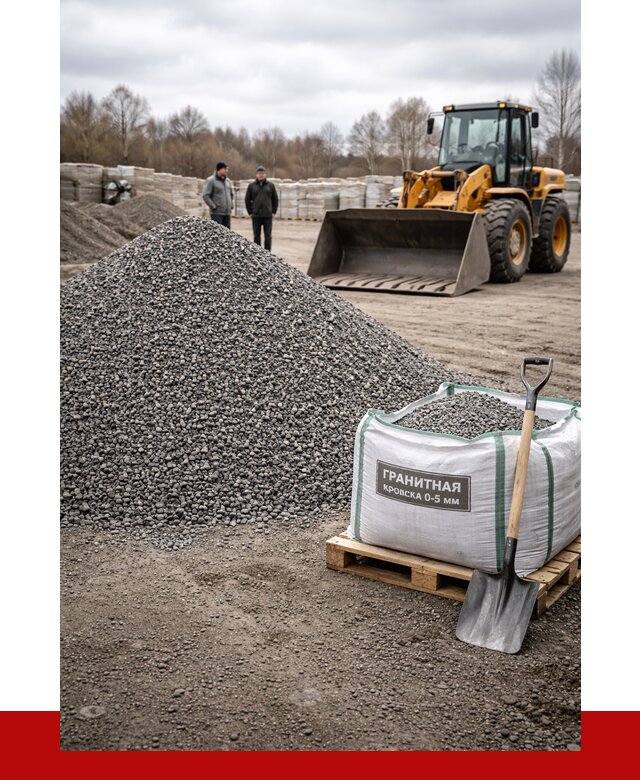 Купить гранитную крошку в Дедовске от 5278 р. с доставкой | ПРОНЕРУДДдв