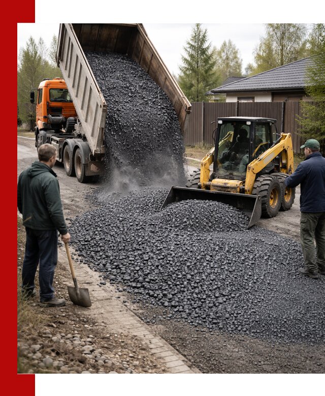 Крошка габбро с доставкой в Дедовске для строительных работ