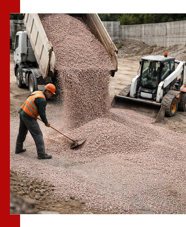 Крошка розовый гранит с доставкой в Дедовске от производителя