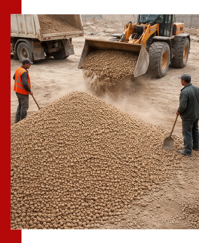 Керамзит фракция 10-20 с доставкой в Дедовске