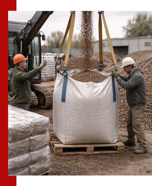 Керамзит в биг-бегах с доставкой в Дедовске