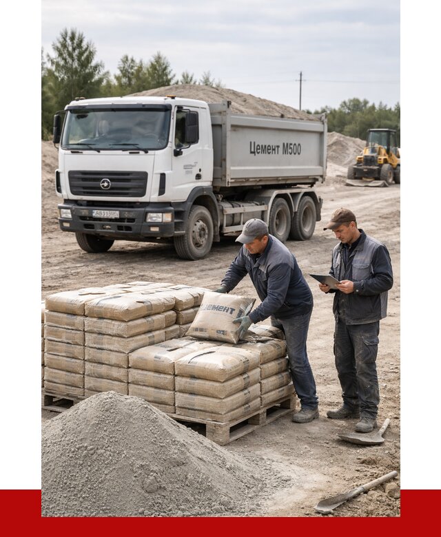 Купить цемент м500 с доставкой в Дедовске от 5717 р. | ПРОНЕРУДДдв