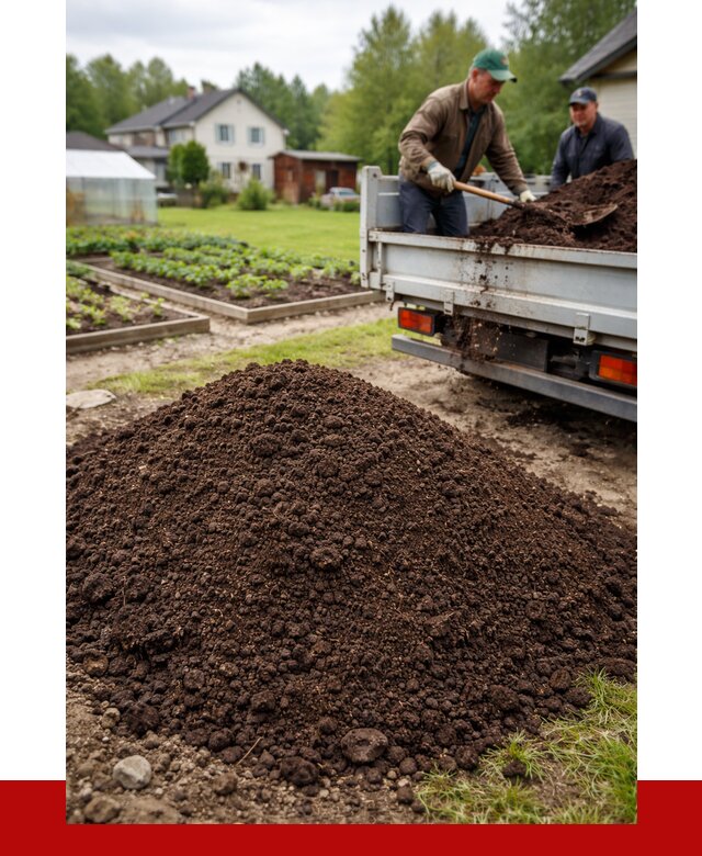 Плодородный грунт в Дедовске с доставкой от 4618 р. | ПРОНЕРУДДдв
