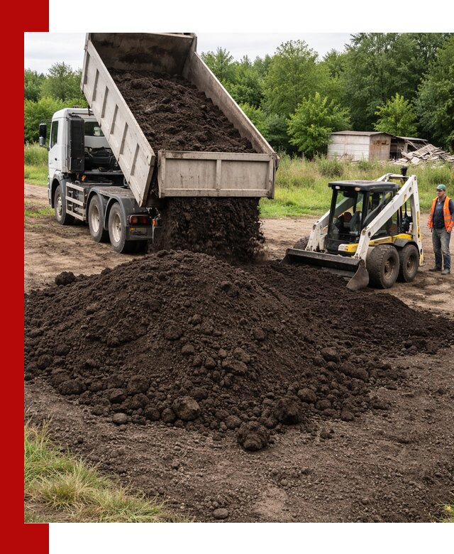 Поставка плодородной земли с доставкой самосвалом в Дедовске