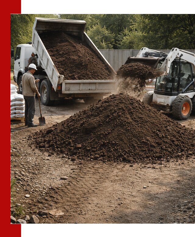 Доставка растительного грунта в Дедовске от производителя оптом и в розницу