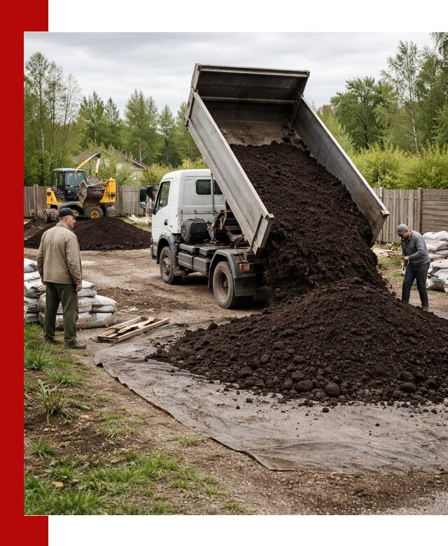 Доставка качественного почвогрунта в Дедовске оптом и в розницу
