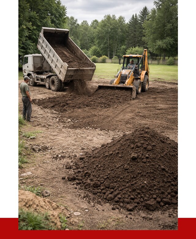 Грунт для выравнивания участка в Дедовске от 1319 р. | ПРОНЕРУДДдв