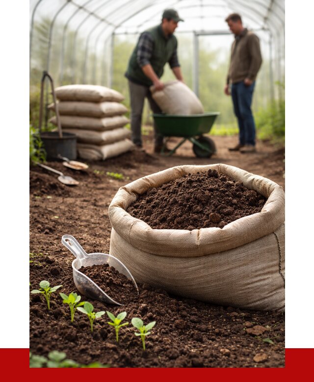 Грунт для теплицы в Дедовске с доставкой от 1649 р. | ПРОНЕРУДДдв