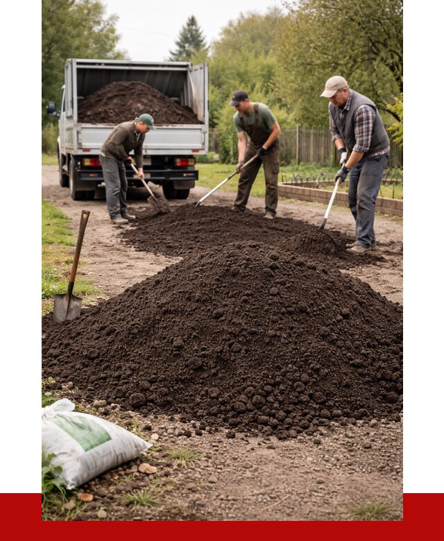 Купить землю для огорода в Дедовске от 3518 р./куб | ПРОНЕРУДДдв