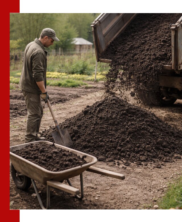 Доставка качественной земли для огорода в Дедовске