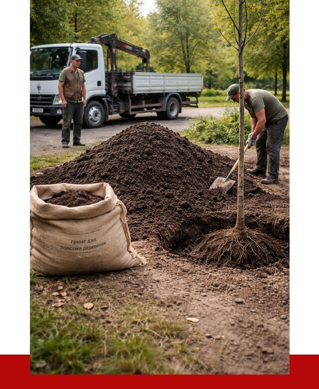 Грунт для посадки деревьев в Дедовске от 1319 р. | ПРОНЕРУДДдв